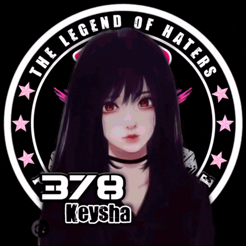 a picture of a girl with the number 378 keysha on the bottom