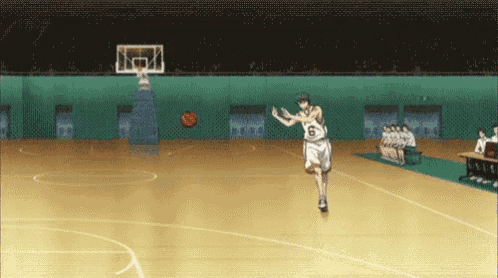 a basketball player with the number 6 on his jersey is about to throw the ball