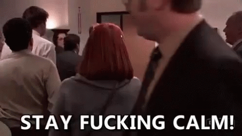The Office GIF - The Office Stay Calm GIFs