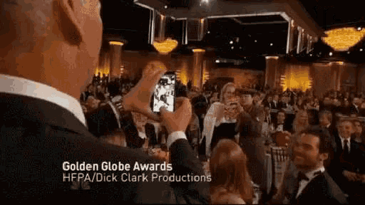 Golden Globe Photobombing GIF - Golden Globe Photobombing Photobomb GIFs