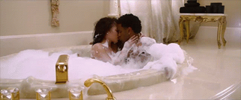 Trey Songz Bubble Bath GIF - Trey Songz Bubble Bath Kiss GIFs