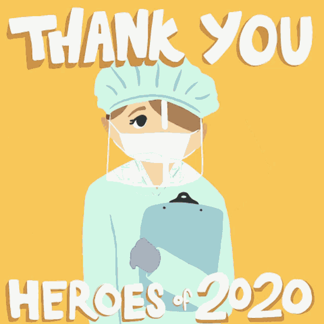 Thank You Heroes Of2020 Thanks GIF - Thank You Heroes Of2020 Thank You Thanks GIFs