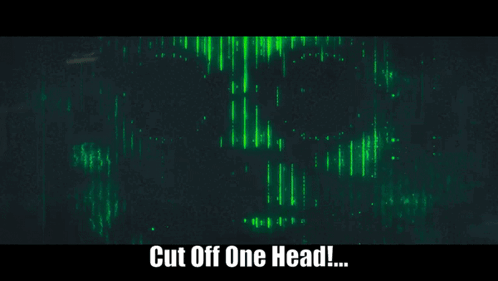 Arnim Zola Cut Off One Head GIF - Arnim Zola Zola Cut Off One Head GIFs