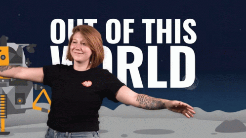 Stickergiant Out Of This World GIF - Stickergiant Out Of This World Far Out GIFs