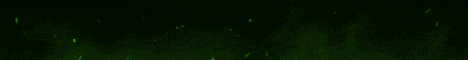 a green light is shining on a black background with the word next .
