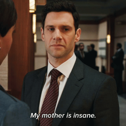 My Mother Is Insane Colin Morello GIF - My Mother Is Insane Colin Morello The Good Fight GIFs