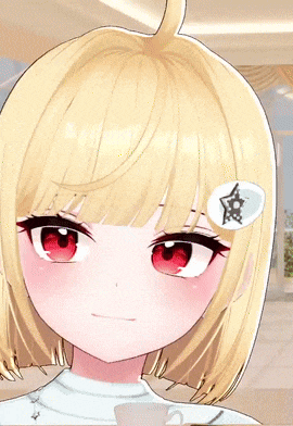 a close up of a girl 's face with a star in her hair