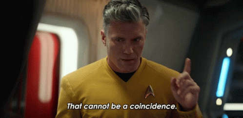 That Cannot Be A Coincidence Captain Christopher Pike GIF - That Cannot Be A Coincidence Captain Christopher Pike Anson Mount GIFs