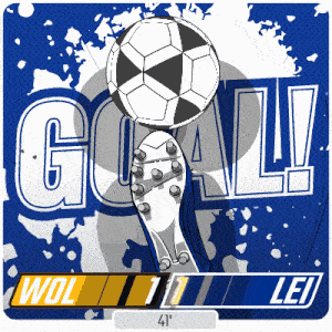 a picture of a soccer ball on top of a soccer boot with the word goal behind it