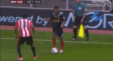 a soccer game is being played on espn live