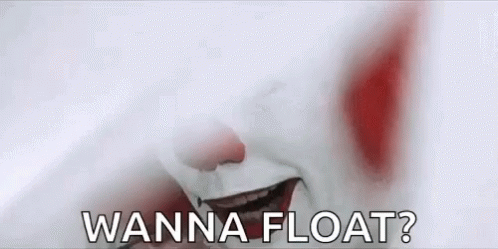 Penny Wise Wanna Float GIF - Penny Wise Wanna Float Halloween GIFs