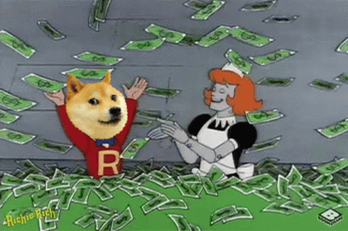 Doge Money GIF - Doge Money Rich GIFs