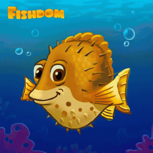 Fishdom Puffer GIF