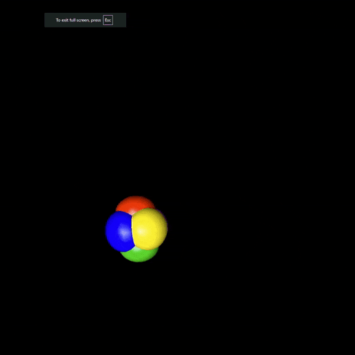a yellow diamond on a black background