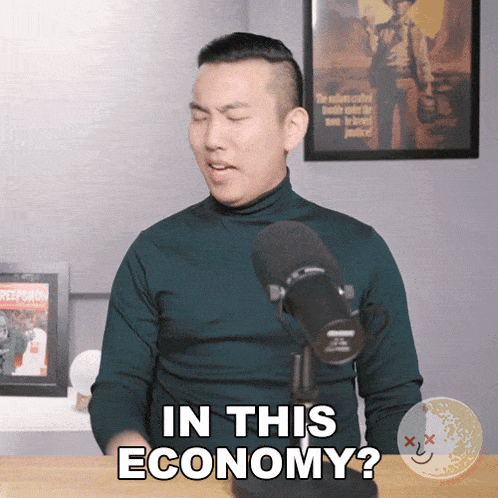 In This Economy Neil GIF - In This Economy Neil Moonshine Post GIFs
