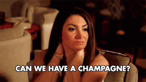 Can We Have A Champagne Lets Order GIF - Can We Have A Champagne Lets Order Champagne GIFs