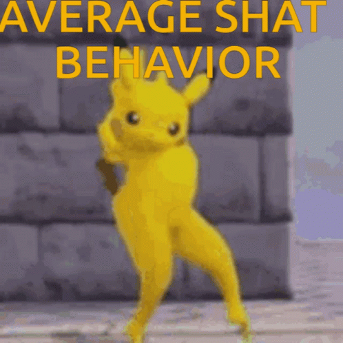 Shat Pikachu GIF - Shat Pikachu Averageshatbehavior GIFs