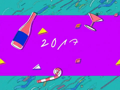 a drawing of a bottle of champagne and a martini glass with the year 2013 written on it