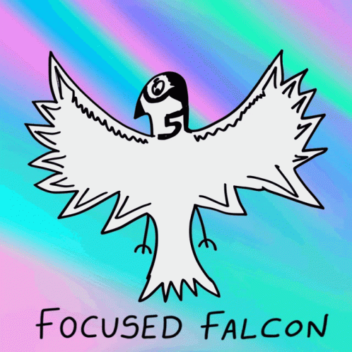 Focused Falcon Veefriends GIF