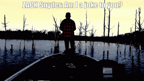 Fishing Zack Snyder GIF - Fishing Zack Snyder Am Ia Joke To You GIFs