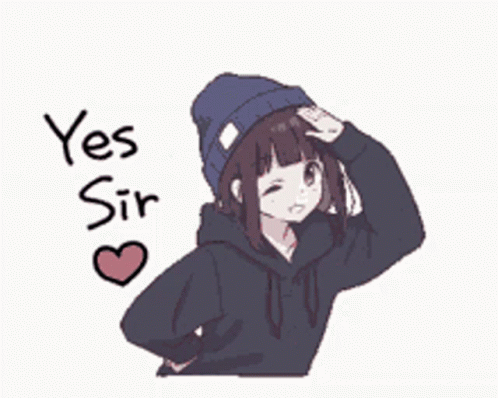 Yes Yes Sir GIF - Yes Yes Sir Anime GIFs