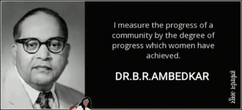 Dr Br Drambedkar I Measure The Progress Of A Community GIF - Dr Br Drambedkar I Measure The Progress Of A Community Degree Of Progress GIFs