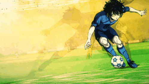 a soccer player with the number 6 on his shirt