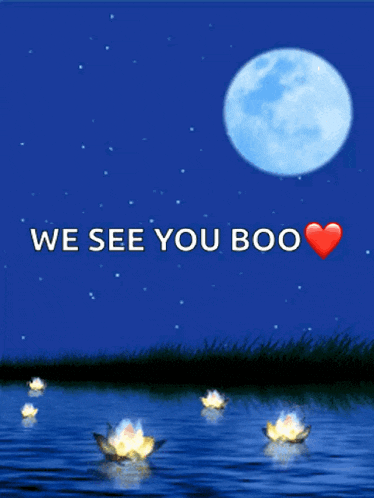 a sign that says we see you boo on it