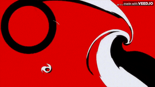 joker from the video game persona 5 has a red background