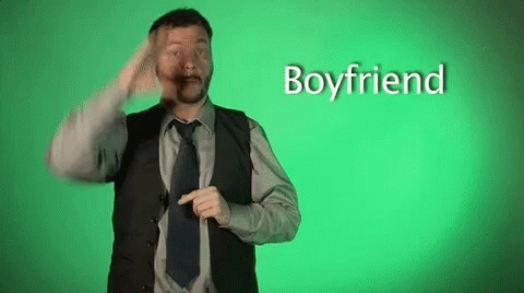Boyfriend Sign Language GIF - Boyfriend Sign Language GIFs