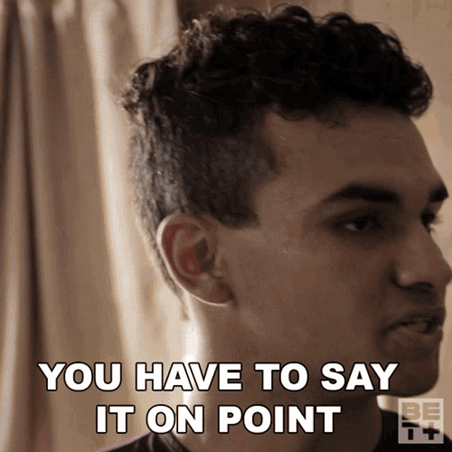 You Have To Say It On Point River GIF - You Have To Say It On Point River Ruthless GIFs