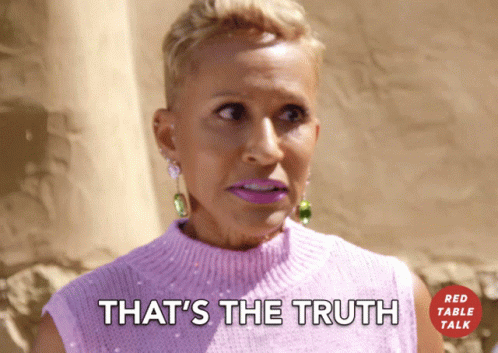 Thats The Truth Honest GIF - Thats The Truth Honest Adrienne Banfield Jones GIFs