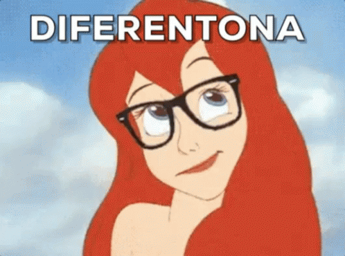 Ariel Diferentona / óculos / Diferente / Hipster GIF - Ariel Glasses So Unique GIFs