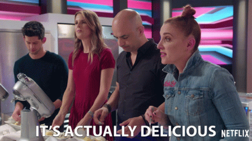 Its Actually Delicious Taste Good GIF - Its Actually Delicious Taste Good Tasty GIFs