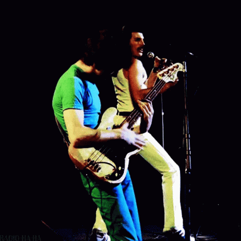 Freddie Mercury Queen GIF - Freddie Mercury Queen John Deacon GIFs