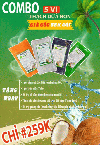Thạch Dừa Coconut GIF - Thạch Dừa Coconut GIFs