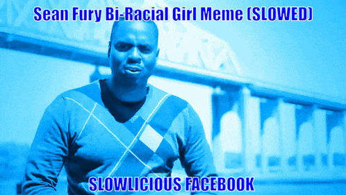 a man in a blue plaid sweater stands in front of a building with the caption " slowlicious facebook "
