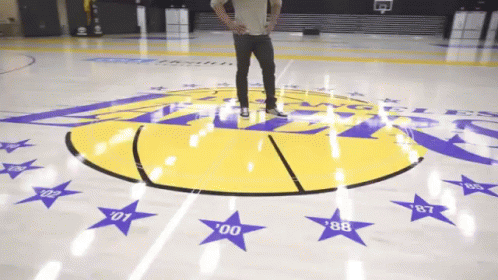 Dwayne Johnson Lakers GIF - Dwayne Johnson Lakers Basketball GIFs