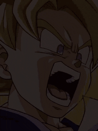 a close up of a person 's face with their mouth open