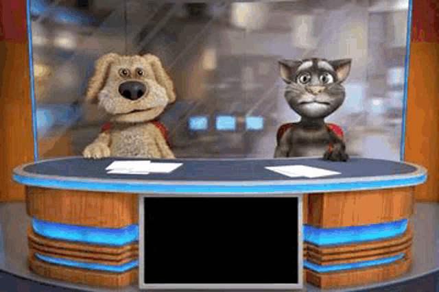 Tom And Ben News Fight GIF - Tom And Ben News News Fight GIFs