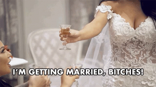 Im Getting Married Bitches Angelina Pivarnick GIF - Im Getting Married Bitches Angelina Pivarnick Jersey Shore Family Vacation GIFs