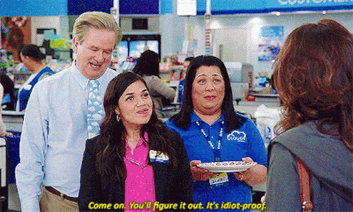 Superstore Glenn Sturgis GIF - Superstore Glenn Sturgis Come On Youll Figure It Out Its Idiot Proof GIFs