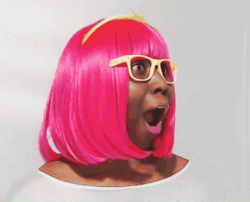 Pink Hair Sgmcryptos GIF - Pink Hair Sgmcryptos Nicki Minaj GIFs