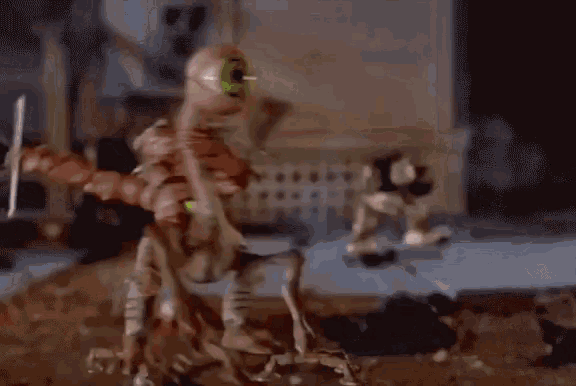 Small Soldiers Archer GIF - Small Soldiers Archer What Is Happening GIFs