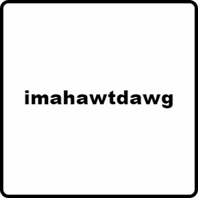 what a mad wig is written on a white background in a square .