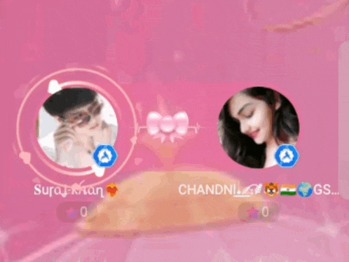 a man and a woman are sitting next to each other on a screen