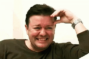 Ricky Gervais Laugh GIF - Ricky Gervais Laugh Laughing GIFs