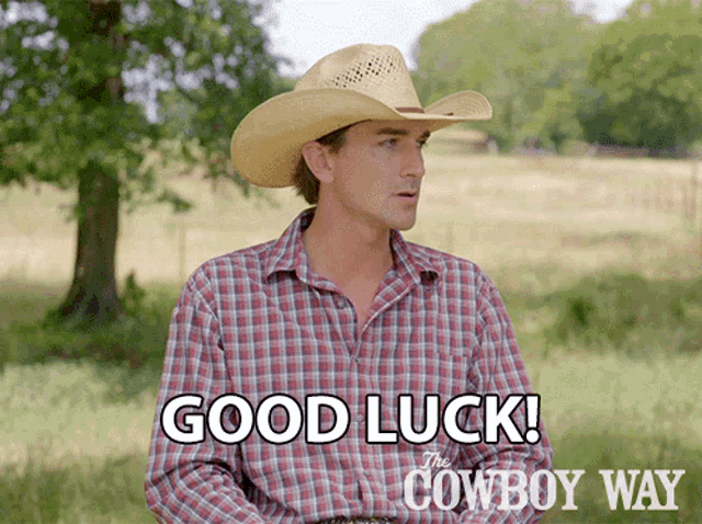 Good Luck Cody Harris GIF - Good Luck Cody Harris The Cowboy Way GIFs