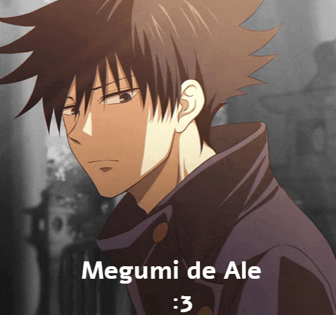 a picture of a man with the name megumi de ale