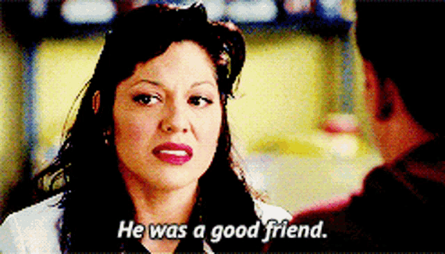 a woman says he was a good friend
